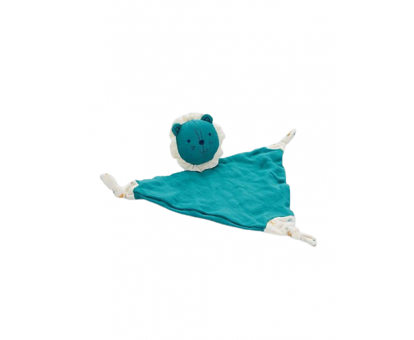 Doudou chaton personnalisé - vert