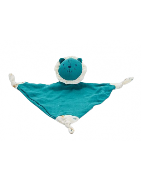 Doudou chaton personnalisé - vert