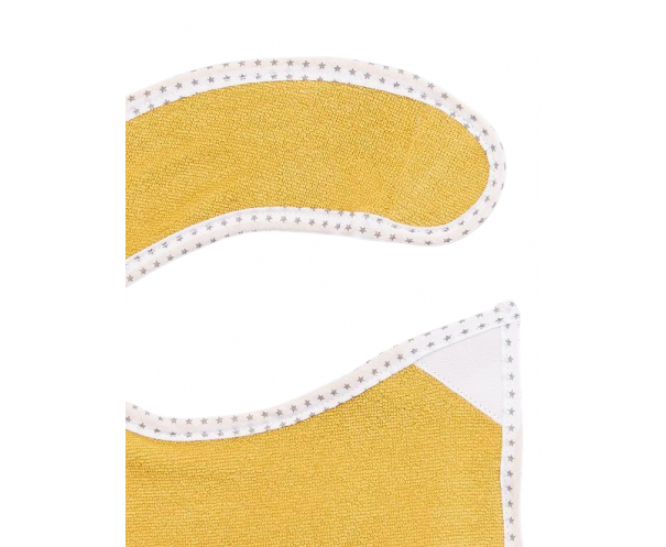 Bavoir naissance Moutarde