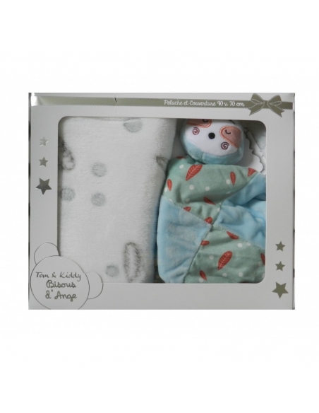 Coffret naissance doudou et couverture