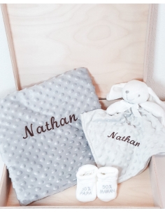 Pack couverture Minky +...