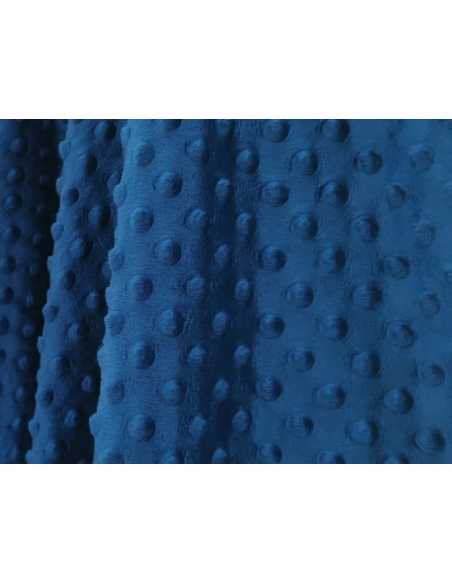 Couverture polaire Minky  Marine