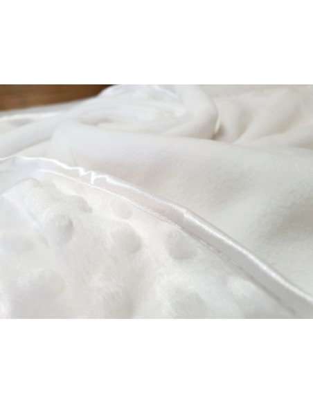 Couverture Minky chaude avec broderie éléphant