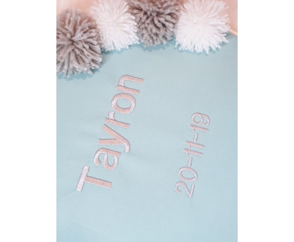 Cadre tambour personnalisé  Pompom