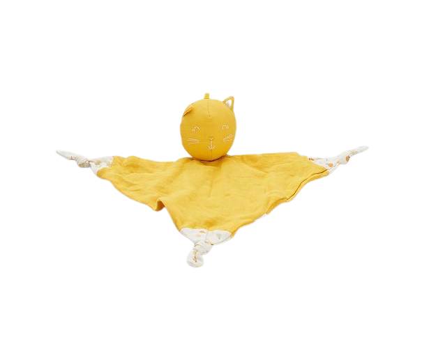 Pack naissance couverture + doudou jaune