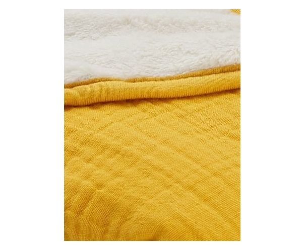 Pack naissance couverture + doudou jaune