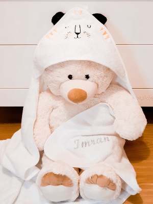 Cap de bain Blanc - IB Créatoins