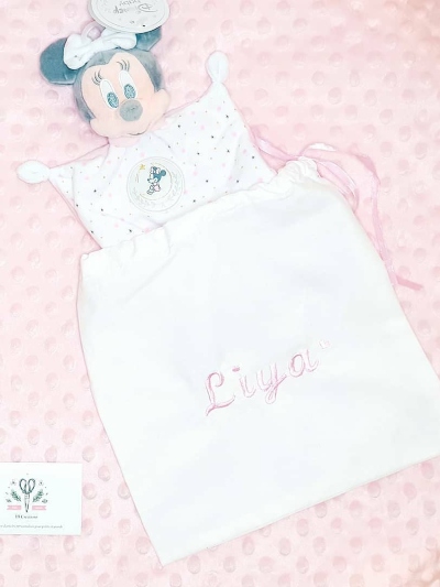 Doudou minnie personnalisé